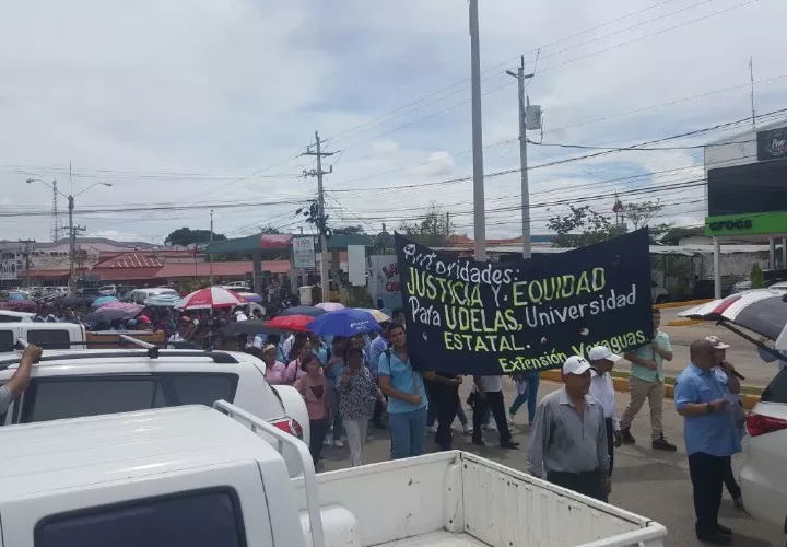 Manifestación. Foto: Víctor Eliseo Rodríguez.