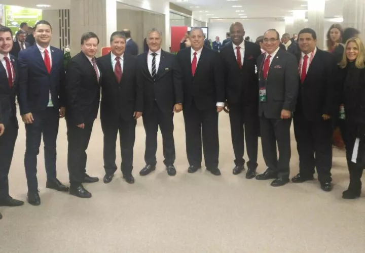 Delegación de Panamá. Foto: Fepafut