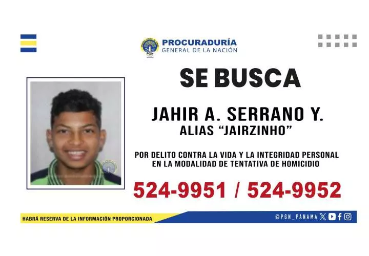 Jahir Aldhair Serrano Yau, alias &quot;Jairzinho&quot;, tras las rejas.